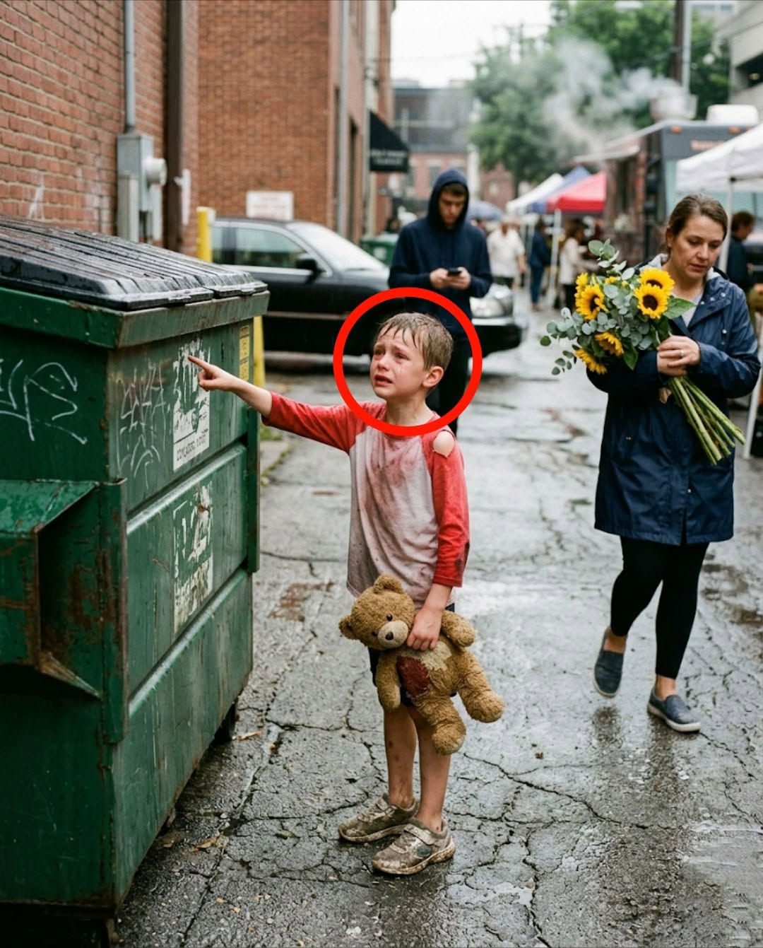 A Little Boy Begged Strangers to Open a Dumpster. Everyone Ignored Him ...
