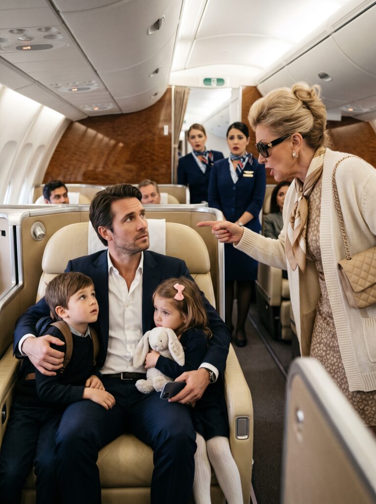 She Tried to Remove My Twins From First Class—Then One Phone Call ...
